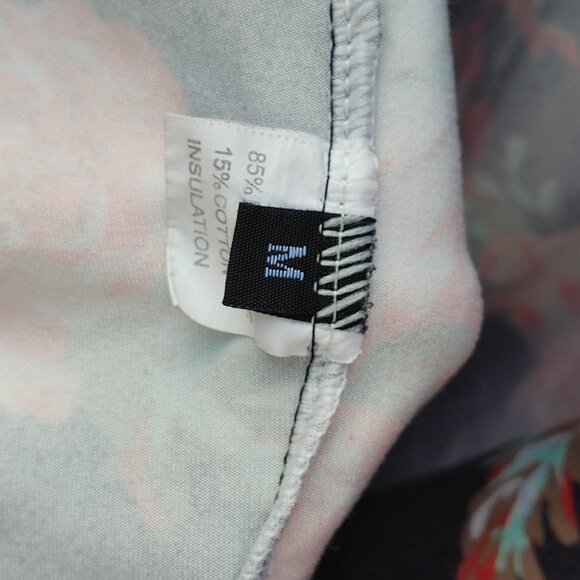 ROMANTIC Women's Open Front Cardigan Size Medium Floral Open Front Cardi… - Picture 4 of 4